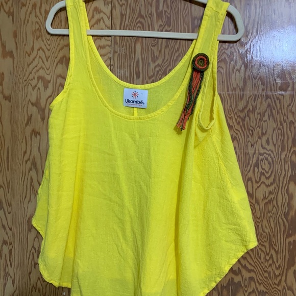 Yellow Tank top - Picture 2 of 3